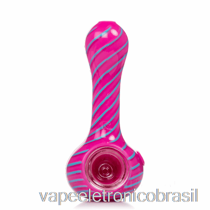 Vape Vaporesso Eyce Oraflex Colher De Silicone Espiral Rosa / Azul